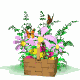 Panier de fleurs