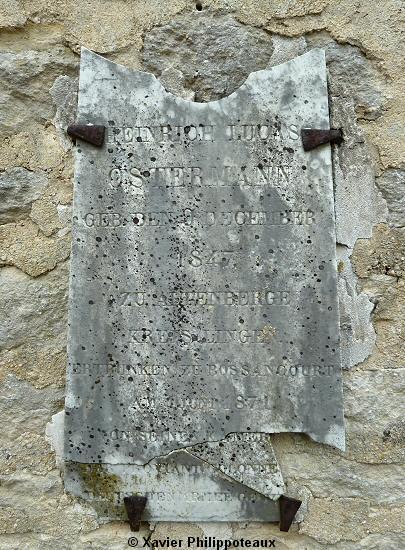 Monument de Bossancourt